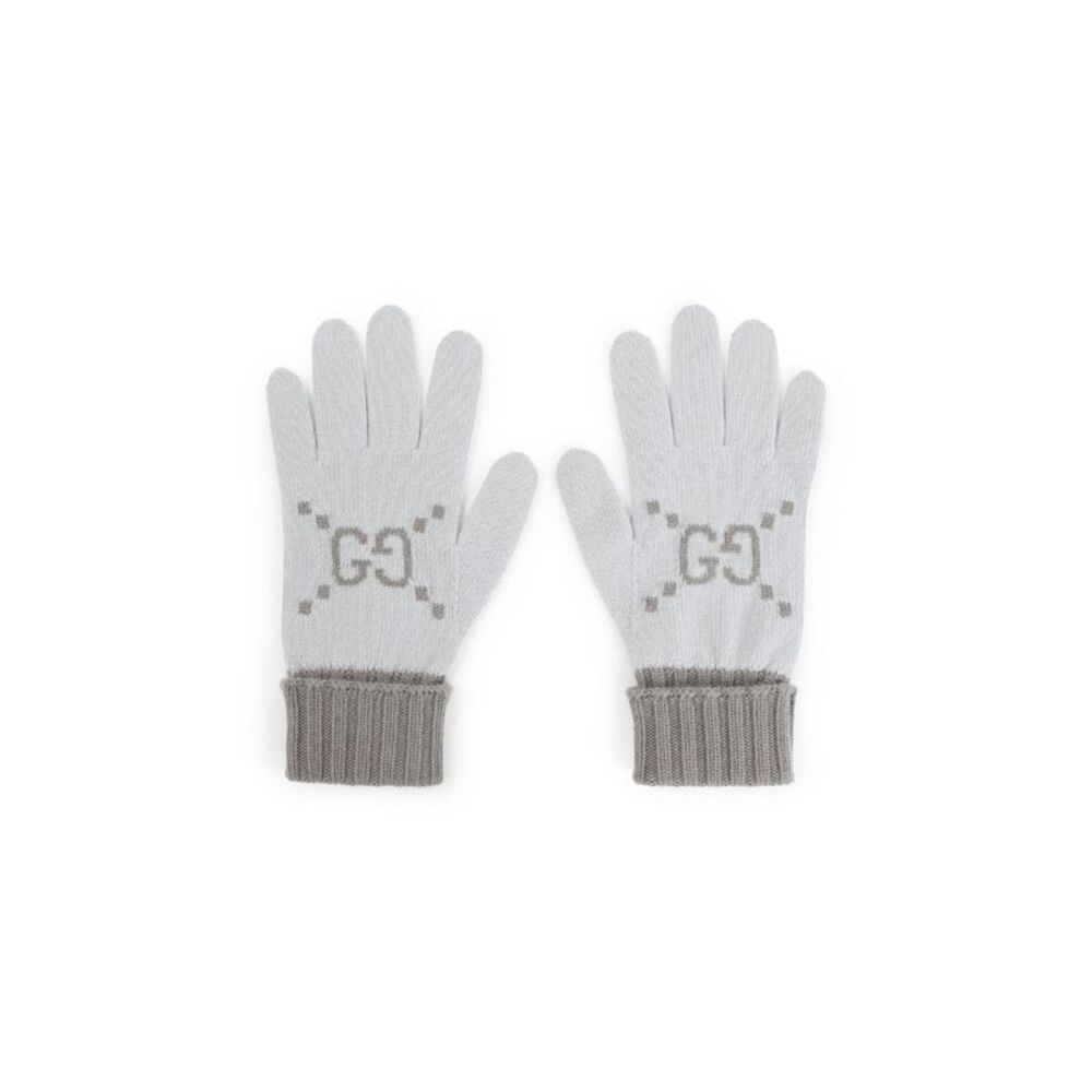 Gucci Gg Knit Gloves Women